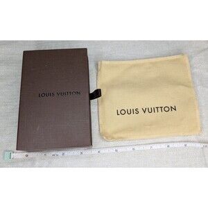 Authentic LOUIS VUITTON Empty Box And Dust Bag Bundle Storage Bags Set – Used